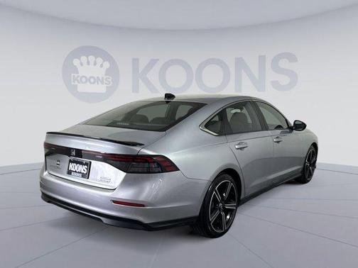 Solar Silver Metallic 2024 Honda Accord Hybrid Sport