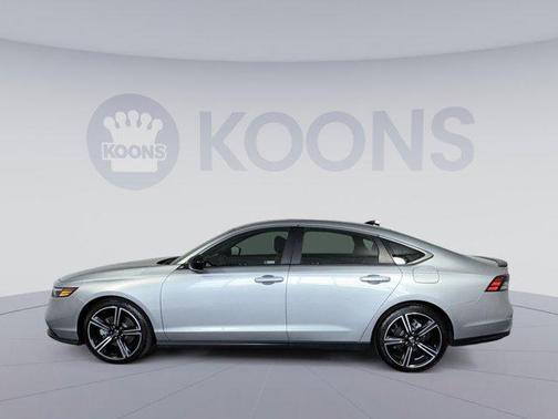 Solar Silver Metallic 2024 Honda Accord Hybrid Sport