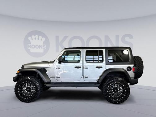 Billet Silver Metallic Clearcoat 2020 Jeep Wrangler Unlimited Sport
