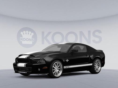 BLACK 2013 Ford Shelby GT500 Base