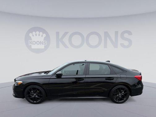 Crystal Black Pearl 2023 Honda Civic Sport