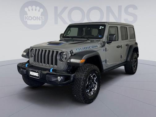 Sting-Gray Clearcoat 2023 Jeep Wrangler 4xe Rubicon