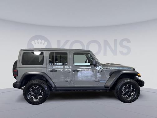 Sting-Gray Clearcoat 2023 Jeep Wrangler 4xe Rubicon