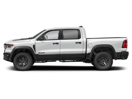 Bright White Clearcoat 2026 RAM 1500 RHO Crew Cab 4x4 5'7' Box