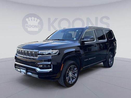 Diamond Black Crystal Pearlcoat 2022 Jeep Grand Wagoneer Series I 4x4