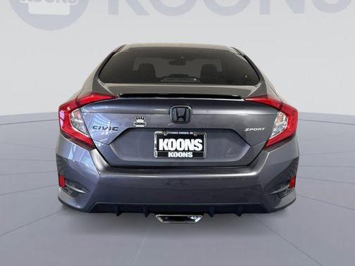 Modern Steel Metallic 2020 Honda Civic Sport