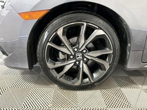 Modern Steel Metallic 2020 Honda Civic Sport