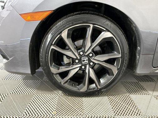 Modern Steel Metallic 2020 Honda Civic Sport