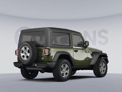 Sarge Green Clearcoat 2022 Jeep Wrangler Sport S