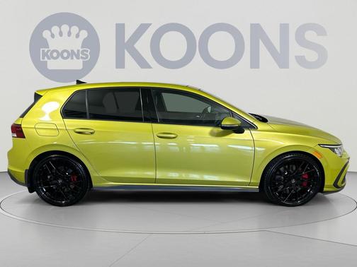 Yellow Metallic 2022 Volkswagen Golf GTI 2.0T S DSG