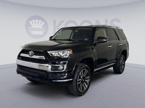 Midnight Black Metallic 2019 Toyota 4Runner Limited