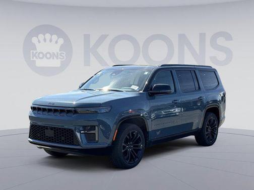 Steel Blue 2026 Jeep Grand Wagoneer Summit Obsidian 4x4