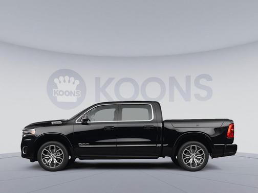 Diamond Black Crystal Pearlcoat 2026 RAM 1500 RHO Crew Cab 4x4 5'7' Box