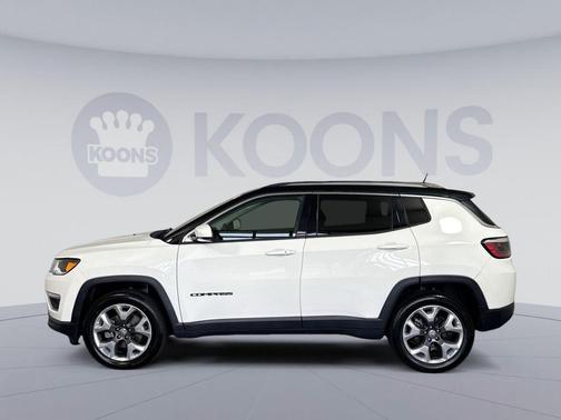White Clearcoat 2018 Jeep Compass Limited