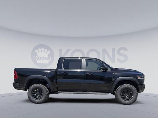 Diamond Black Crystal Pearlcoat 2026 RAM 1500 RHO Crew Cab 4x4 5'7' Box