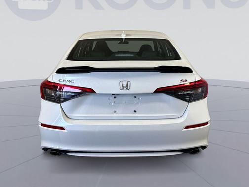 Platinum White Pearl 2023 Honda Civic Si Base