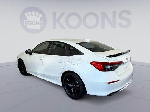 Platinum White Pearl 2023 Honda Civic Si Base
