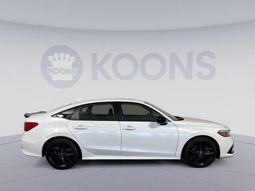 Platinum White Pearl 2023 Honda Civic Si Base