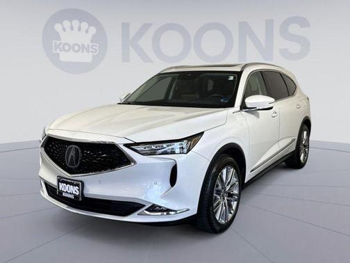 Platinum White Pearl 2023 Acura MDX Advance Package