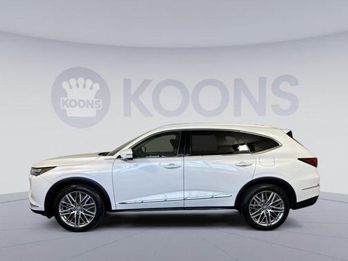 Platinum White Pearl 2023 Acura MDX Advance Package