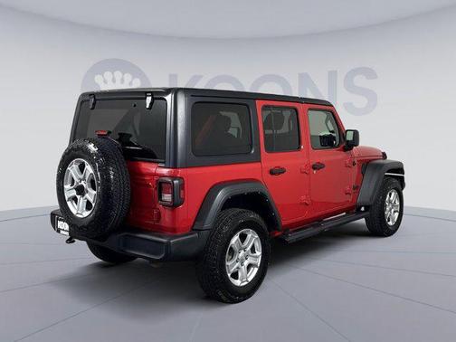 Firecracker Red Clearcoat 2023 Jeep Wrangler Sport S