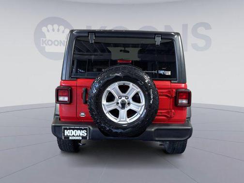 Firecracker Red Clearcoat 2023 Jeep Wrangler Sport S