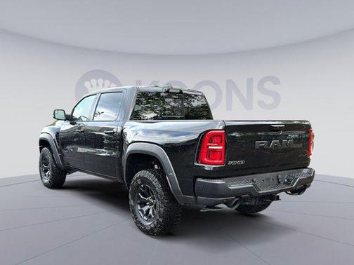 Diamond Black Crystal Pearlcoat 2026 RAM 1500 RHO Crew Cab 4x4 5'7' Box