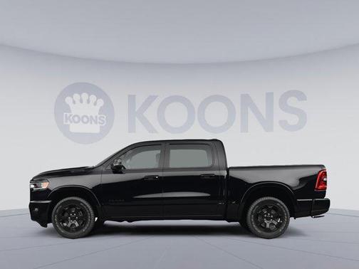 Diamond Black Crystal Pearlcoat 2026 RAM 1500 RHO Crew Cab 4x4 5'7' Box