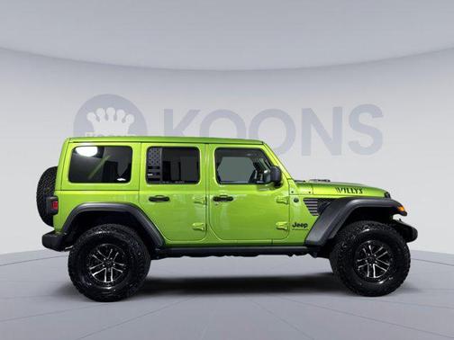 Mojito Clearcoat 2025 Jeep Wrangler Willys