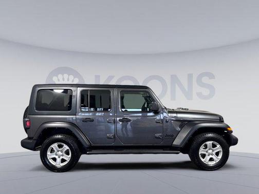 Granite Crystal Metallic Clearcoat 2023 Jeep Wrangler Sport S