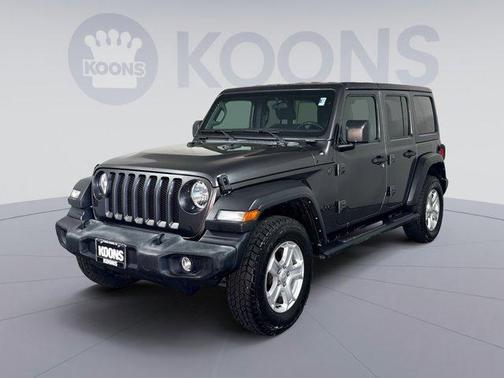 Granite Crystal Metallic Clearcoat 2023 Jeep Wrangler Sport S