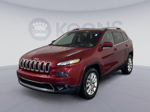 Deep Cherry Red Crystal Pearlcoat 2015 Jeep Cherokee Limited