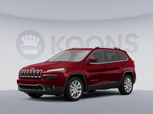 Deep Cherry Red Crystal Pearlcoat 2015 Jeep Cherokee Limited