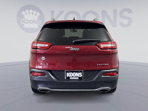 Deep Cherry Red Crystal Pearlcoat 2015 Jeep Cherokee Limited