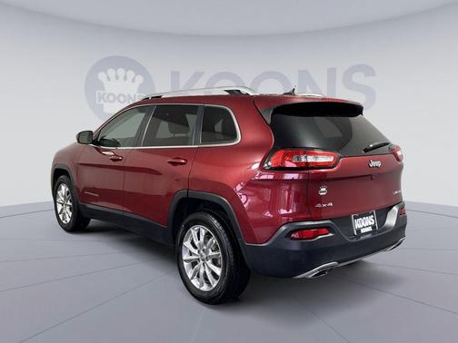 Deep Cherry Red Crystal Pearlcoat 2015 Jeep Cherokee Limited