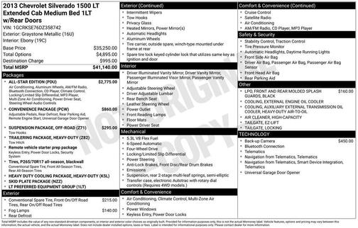 2013 Chevrolet Silverado 1500 LT