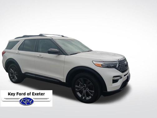 STAR WHITE MET TRI-COAT 2023 Ford Explorer XLT