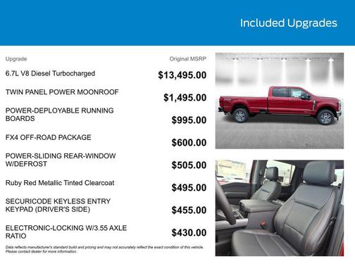 RUBY RED 2026 Ford F-350 XLT