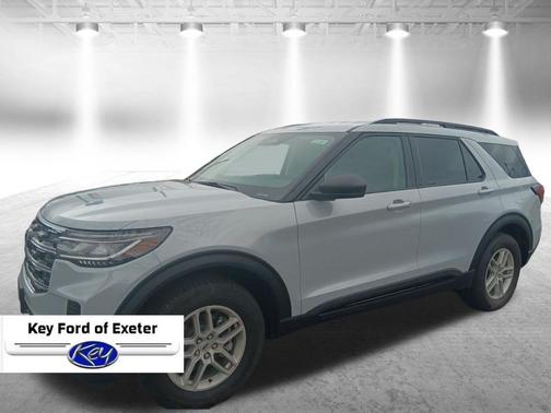 SPACE WHITE METALLIC 2026 Ford Explorer Active