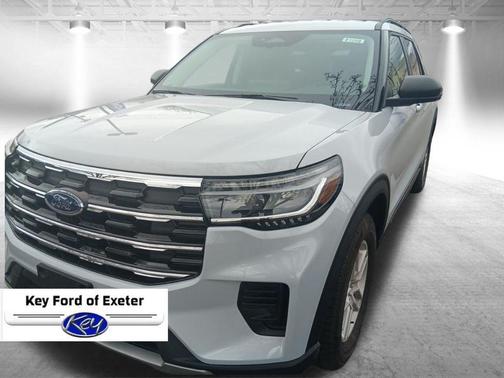 SPACE WHITE METALLIC 2026 Ford Explorer Active