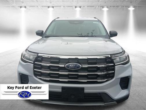 SPACE WHITE METALLIC 2026 Ford Explorer Active