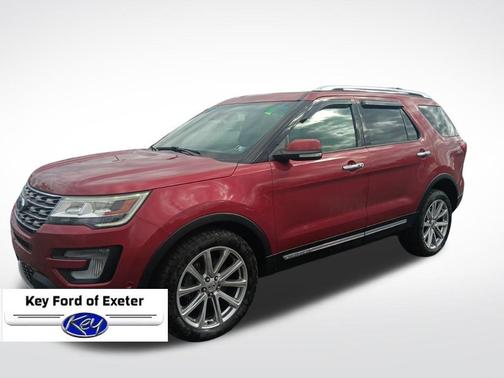 RUBY RED METALLIC TINTED CC 2017 Ford Explorer Limited