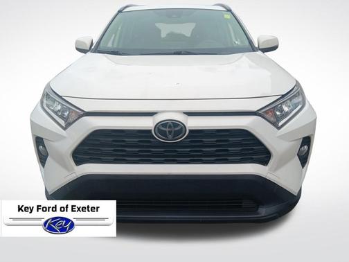 Super White 2019 Toyota RAV4 XLE