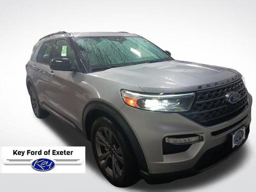 ICONIC SILVER METALLIC 2022 Ford Explorer XLT