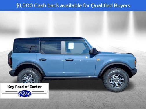 AZURE GRAY MET TRI-COAT 2025 Ford Bronco Badlands