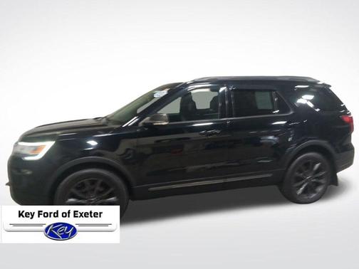 SHADOW BLACK 2018 Ford Explorer XLT
