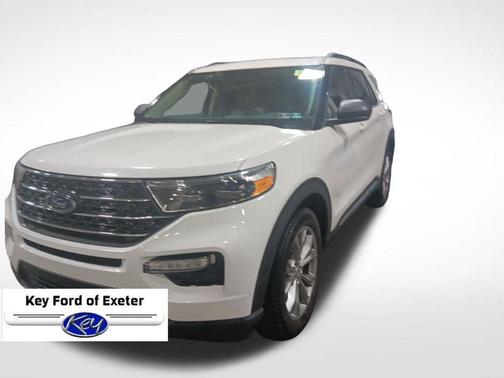 STAR WHITE MET TRI-COAT 2023 Ford Explorer XLT