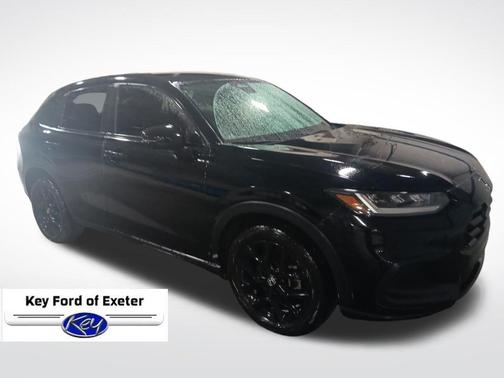 Crystal Black Pearl 2024 Honda HR-V AWD Sport