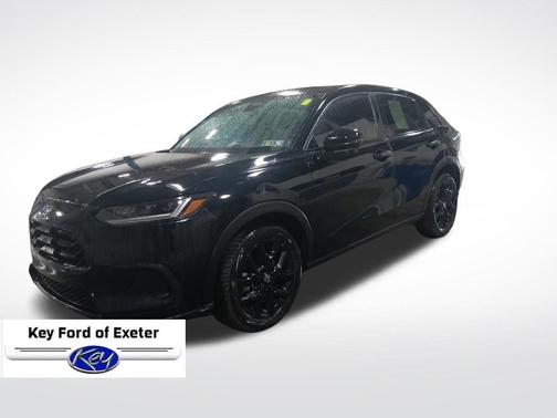 Crystal Black Pearl 2024 Honda HR-V AWD Sport