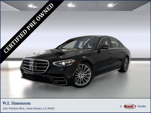Black 2023 Mercedes-Benz S-Class 4MATIC
